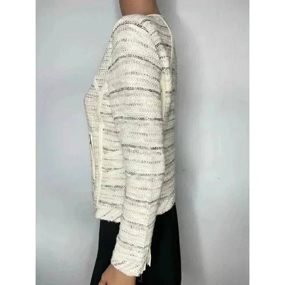 NIC + ZOE Dandelion Raw-Edge Jacket size PP NWT - Picture 3 of 12